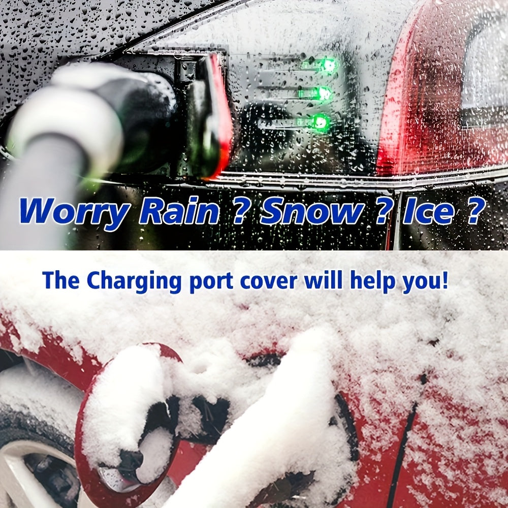 Заглушка порта зарядного устройства для электромобиля водонепроницаемая наружная магнитная изоляция