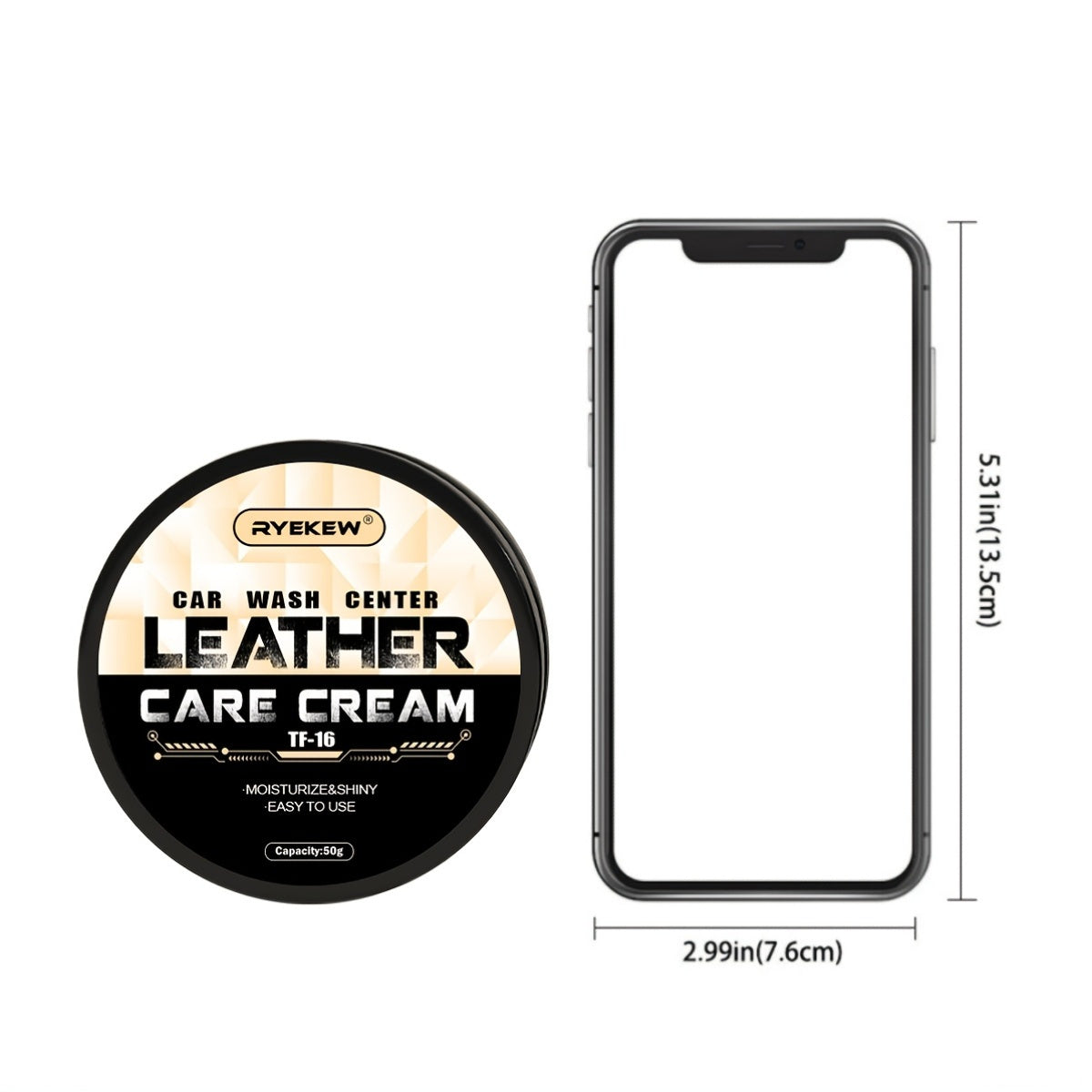 Cera de reparación de cuero para interiores de coche para restauración de asientos y tablero