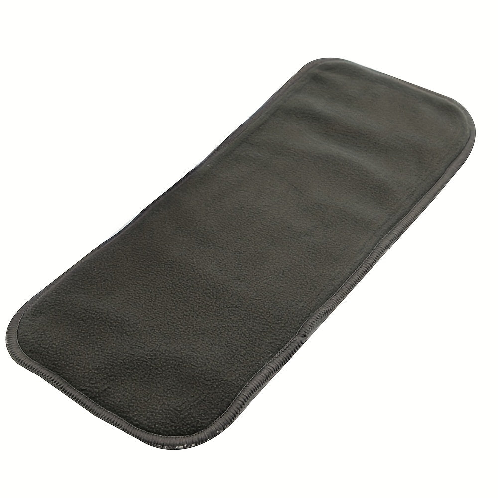 Reusable Charcoal Bamboo Baby Cloth Diaper Inserts Grey 1/10 Pack