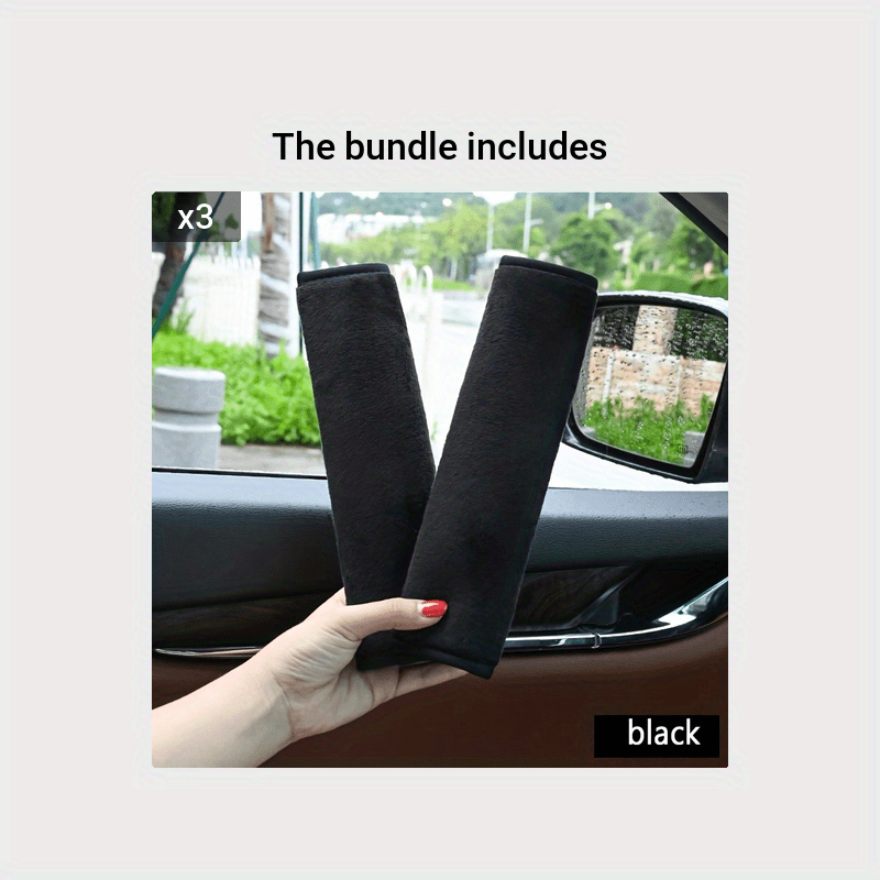 2PCS Soft Car Seat Belt Covers Shoulder Pads for Adults Teens Comfort