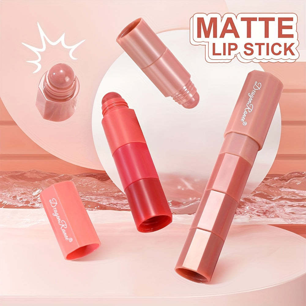 Mini Lipstick Pack Four Colors Matte Velvet Non-Fading Moisturizing