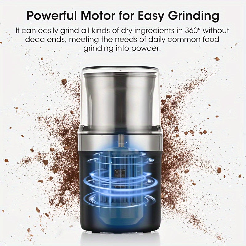 Electric Coffee Grinder Stainless Steel 200W Spice Nut Espresso