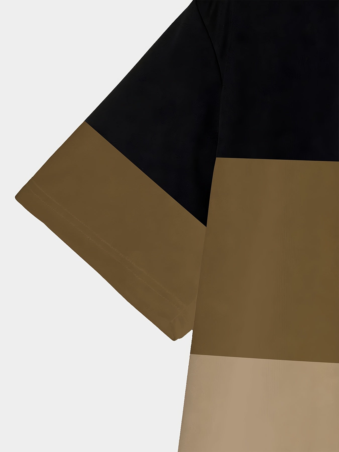 Мужская 3D полосатая полиэстеровая повседневная футболка с круглым вырезом