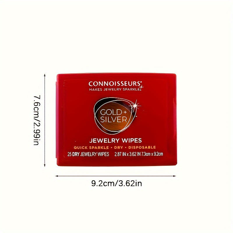 Jewelry Cleaning Wipes for Gold and Silver Polishing Portable Deoxidizing Cloths