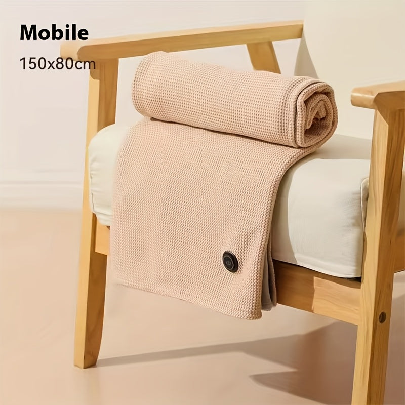 Heating Blanket Thermostatic USB Powered Non-Woven Fabric Office Home Outdoor