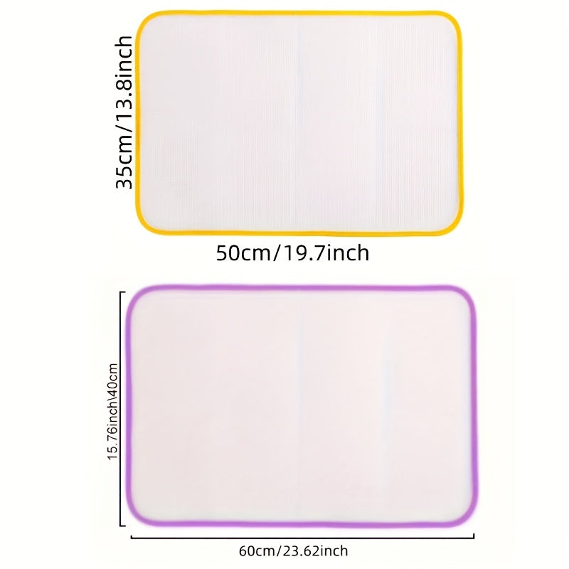 Heat Resistant Ironing Net Mat for Clothes Protection, Heatproof, Reusable