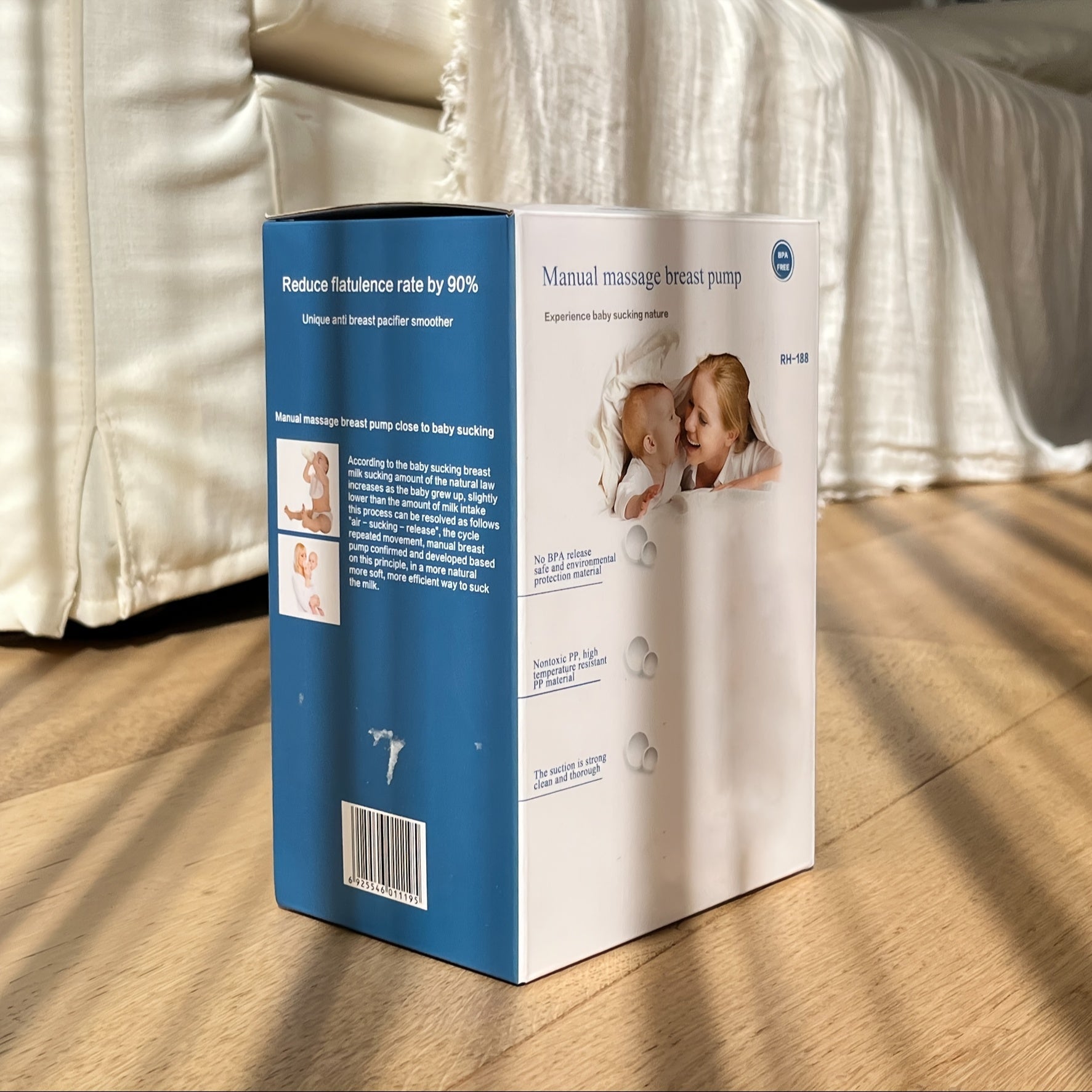 Bomba de leche para mujeres embarazadas y en postpartum, extracción de leche con succión fuerte, apoyo a la lactancia