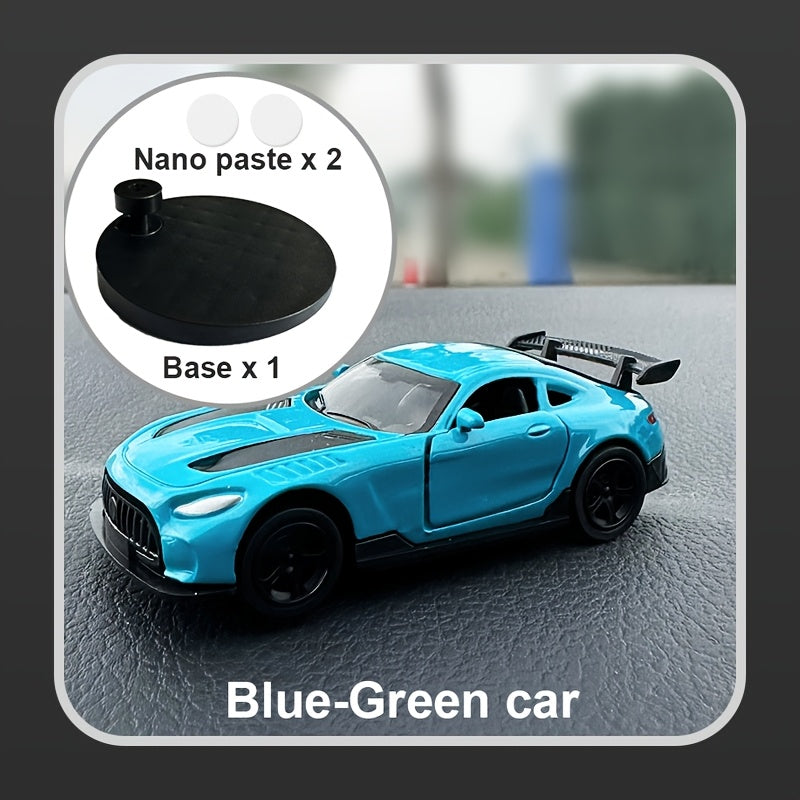 Ijodiy Avtomobil Paneli Dekoratsiyasi Metall Qobiq Sport Avtomobil Uslubi 8 Rangli Burilishlar