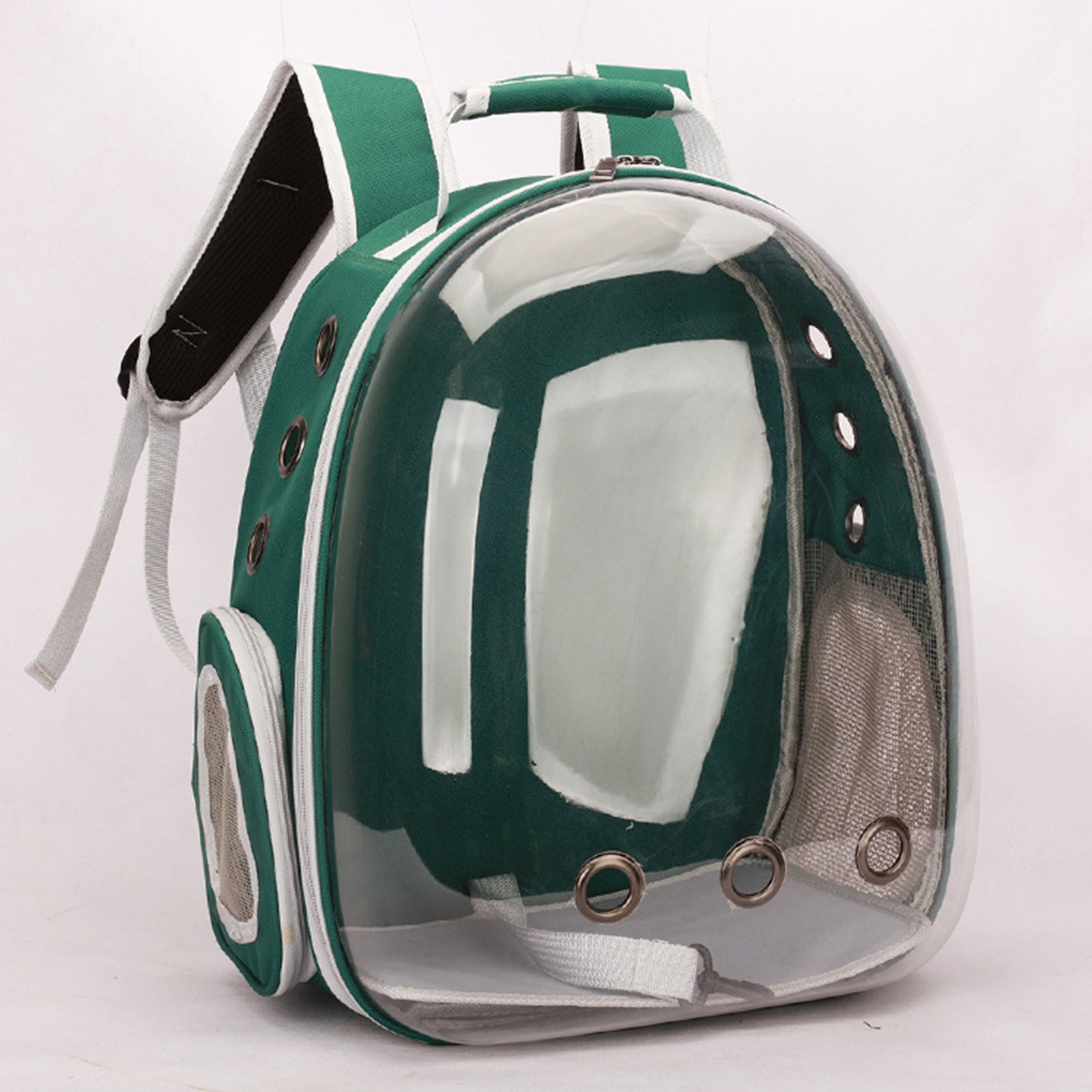 Mochila burbuja para mascotas para perros y gatos, transportín exterior con ventana de vista clara y ventilación
