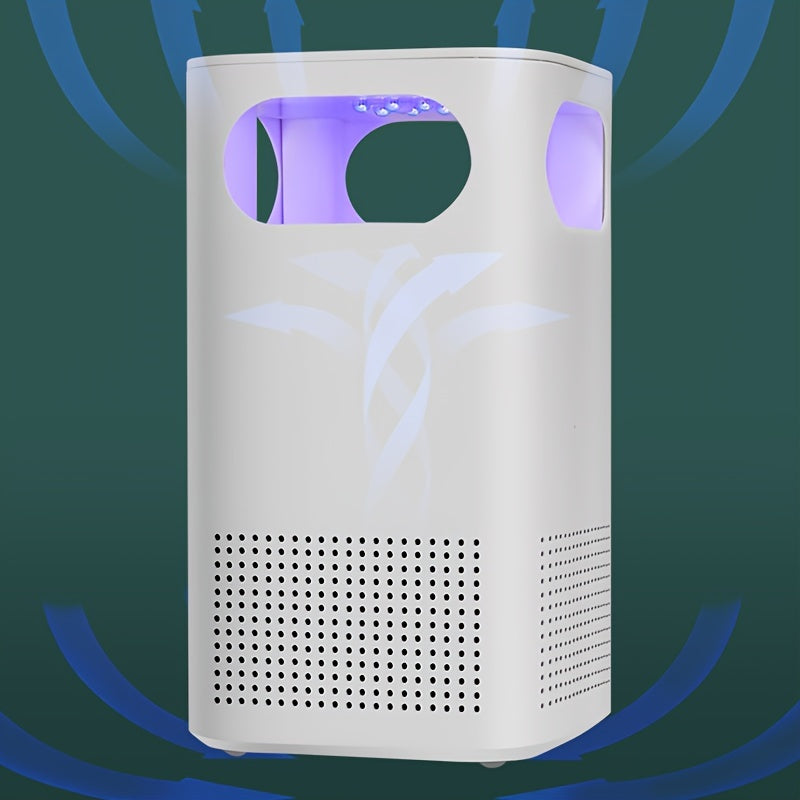 Desktop USB Air Purifier with Blue Light Eliminates Odors Smoke