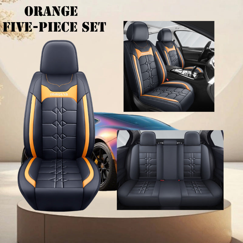 Universal Full Cover Seat Protector for SUVs Black Waterproof Durable