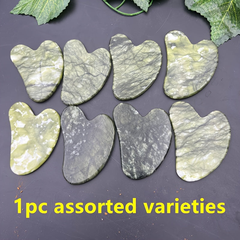 Qo'l bilan tayyorlangan tabiiy Gua Sha kristal massaj qiluvchi, yuz va tana parvarishi uchun, mukammal sovg'a g'oyasi.