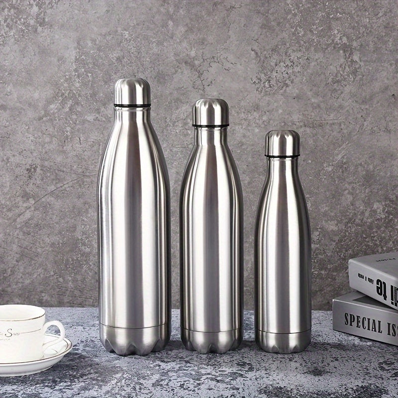 Insulated Stainless Steel Water Bottle, Double Layer Cold Hot 750ML