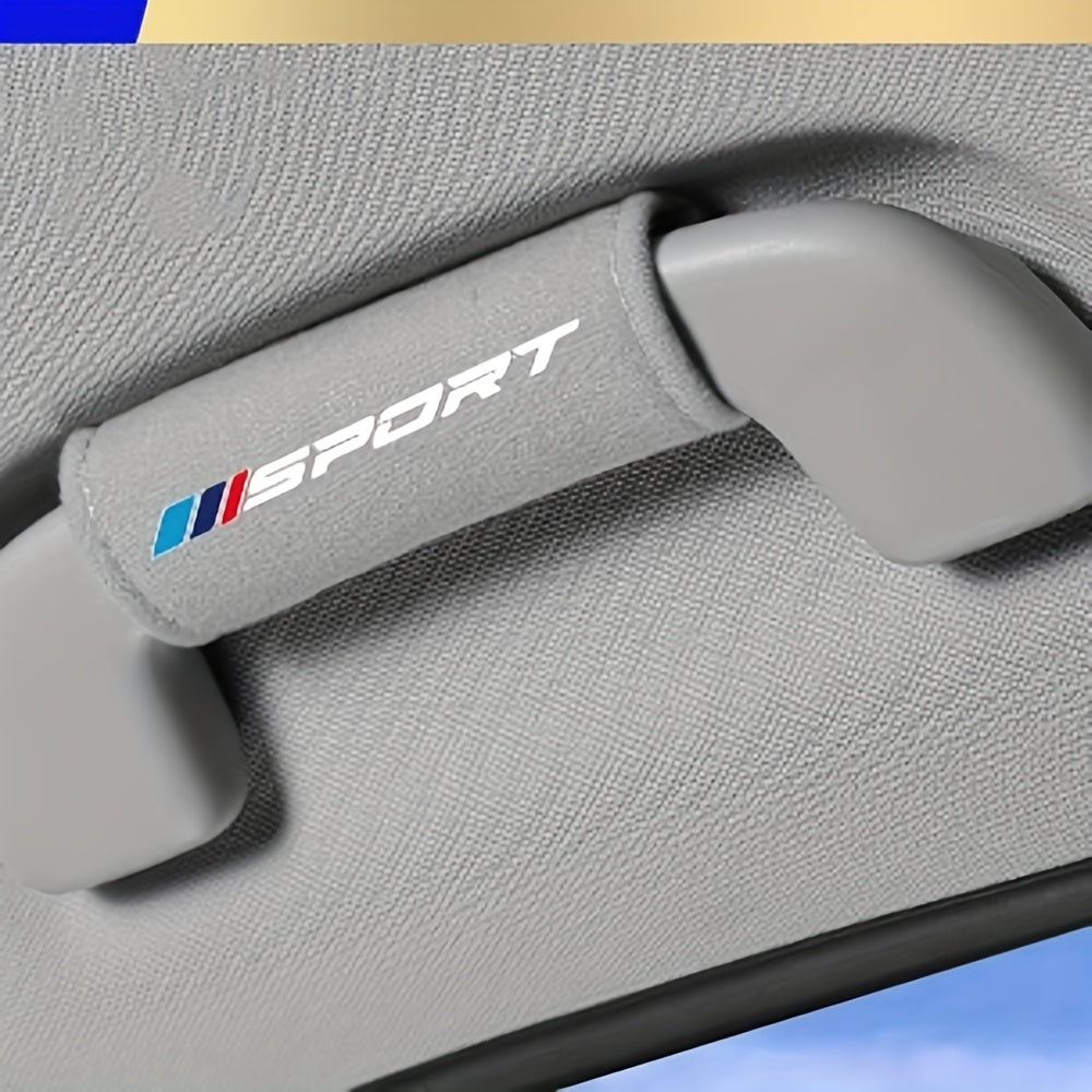 4 Pieces Car Interior Cover Set for Roof Armrest and Handle Protection