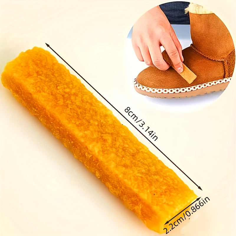 Shoe Rubber Wipes 8cm x 2cm for Rubber Suede Faux Leather 1/2/3/5 Pack