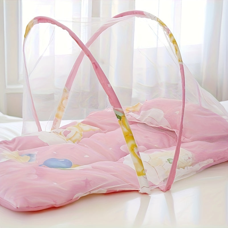 Red de mosquito plegable portátil para el hogar y viajes, fácil de instalar, ideal para acampar y regalos