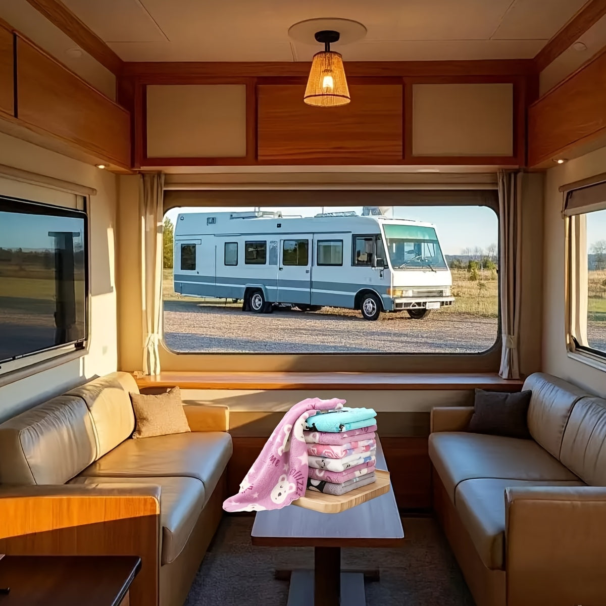 5/10 Pack Coral Velvet Kitchen Towels and Rags Set for Home and Car Cleaning