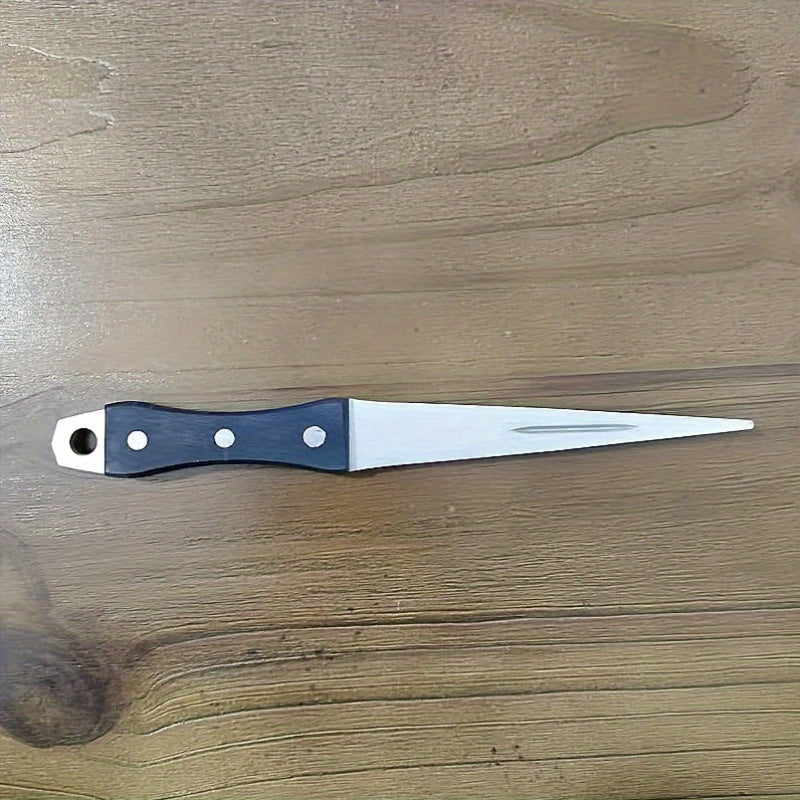 Olmos pichoqni shimgichni qattiqlash uchun qo'lda ishlatiladigan po'latdan yasalgan honlash asbobi, oshxona uchun