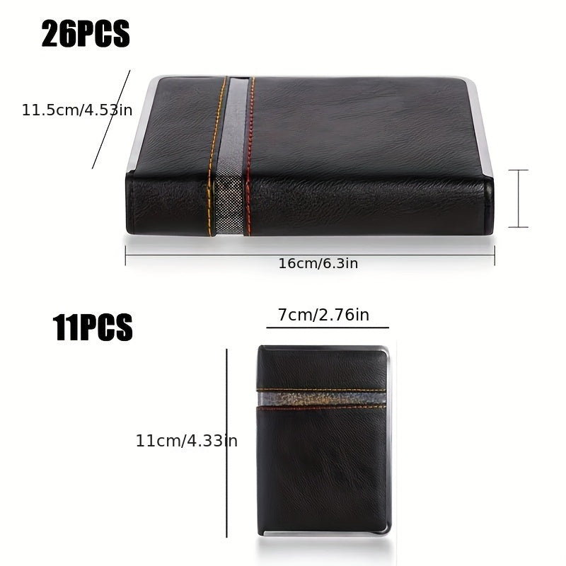 26-Piece Stainless Steel Nail Clipper Kit for Men and Women with Ear Spoon and Nail Files