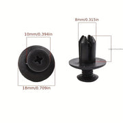 Car Fastener Clip Kit Auto Body Push Rivet Binner Panel Retainer Pack