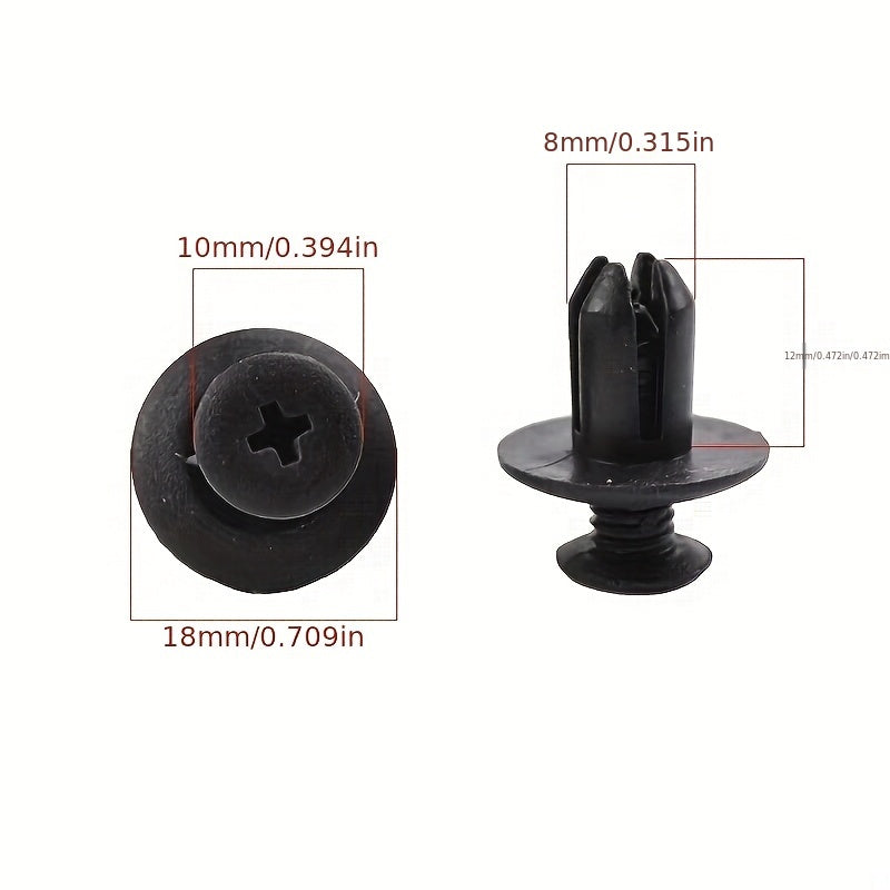 Car Fastener Clip Kit Auto Body Push Rivet Binner Panel Retainer Pack
