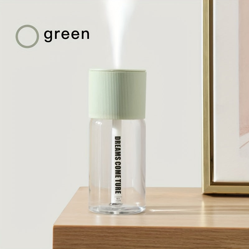 Portable USB Humidifier with Aromatherapy, Quiet, Large Mist, Auto Shut-Off