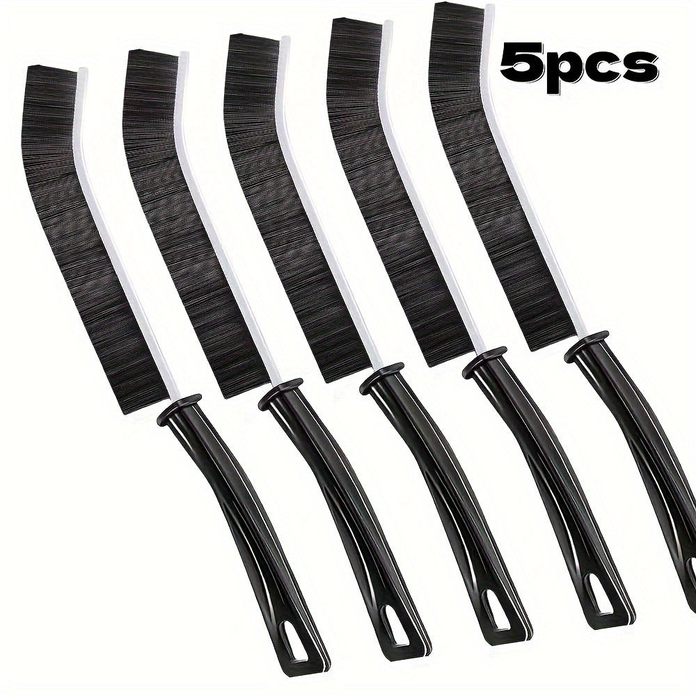 1-5 Pcs Hard Bristle Crevice Cleaning Brushes Grout Scrubbers