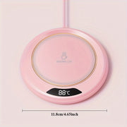 Posavasos de calefacción de temperatura constante para tazas con ajuste de 3 velocidades