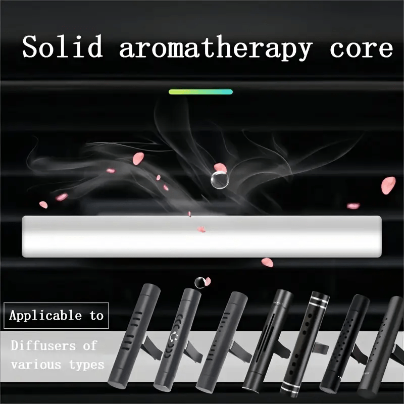 10 dona Avtomobil havo tozalash uchun to'ldirishlar, qattiq aromatizatsiya qiluvchi tayoqlar, ventilyatsiya tizimi ichki hidi