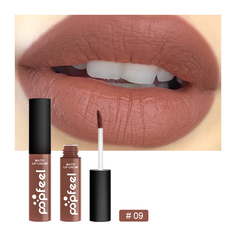 Long Lasting Matte Lip Gloss for Women Liquid Lipstick with Bold Color