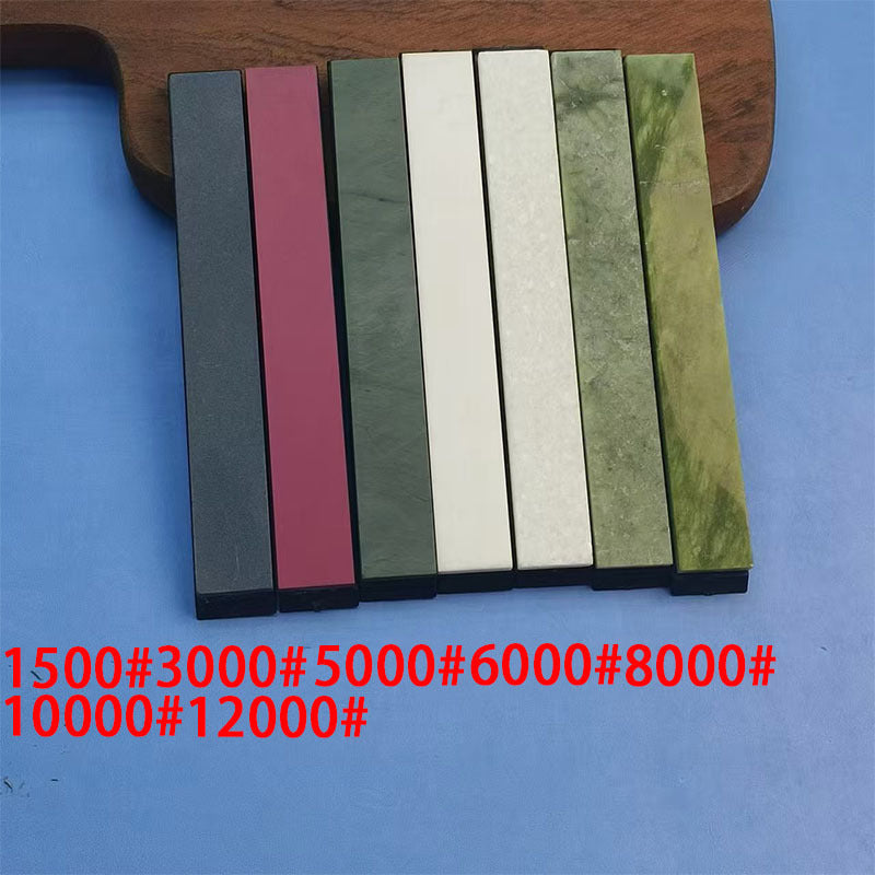 Ruixin Pro uchun 5 ta yuqori sifatli o'tkirlashtirish toshlari to'plami - 1500 dan 10000# gacha bo'lgan qattiqliklarni o'z ichiga oladi, oshxona pichoqlarini o'tkirlashtirish uchun mustahkam va foydalanuvchilarga qulay tarzda ishlab chiqilgan.