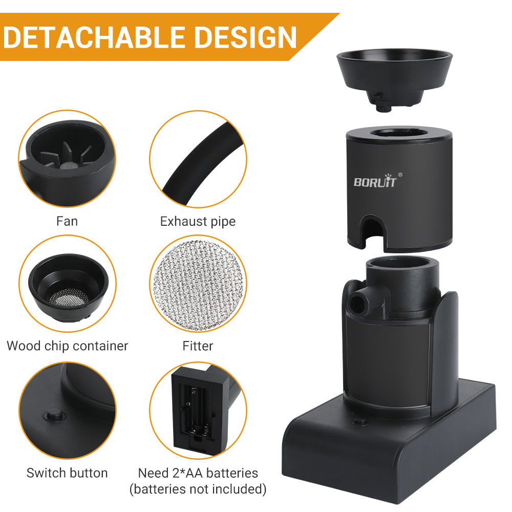 Portable Aluminum Smoker Infuser for Food and Cocktail Smoking on BBQ Grill