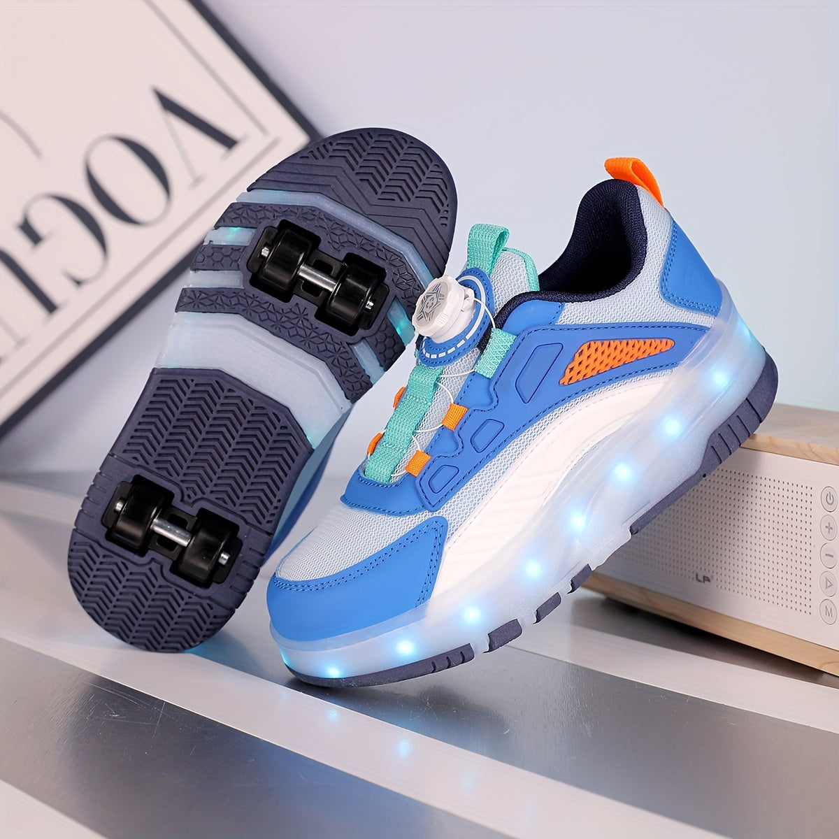 LED Shoes for Kids and Children Boys Girls Outdoor Sports and Leisure All-Season