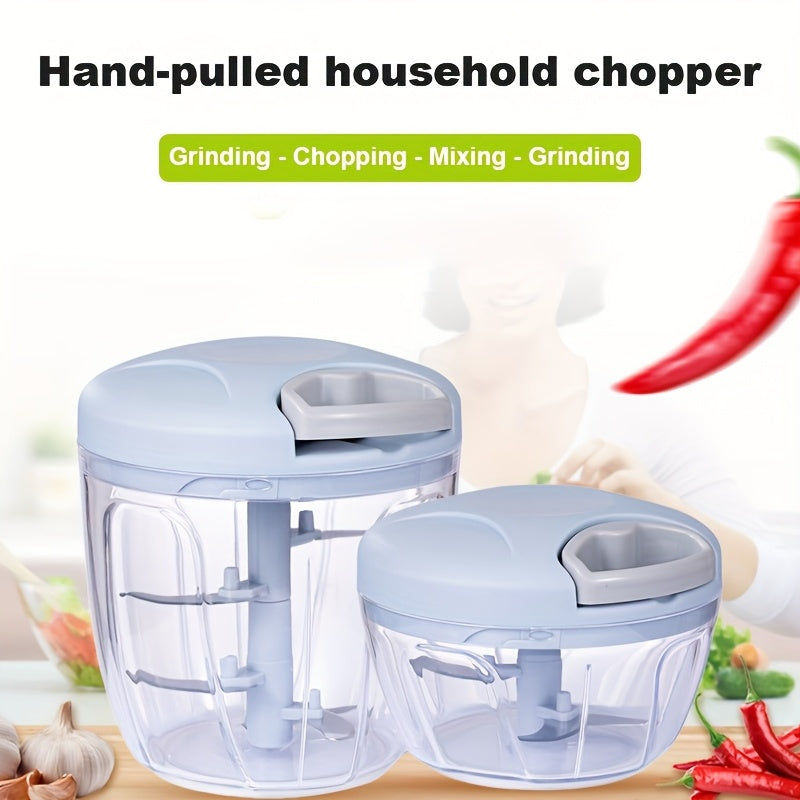 Qo‘l bilan ishlovchi sarimsoq maydalagich va sabzavot kesgich, bardoshli, oziq-ovqatga xavfsiz oshxona asbobi