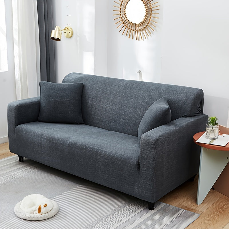 Эластичный чехол для дивана с текстурой на все четыре сезона.