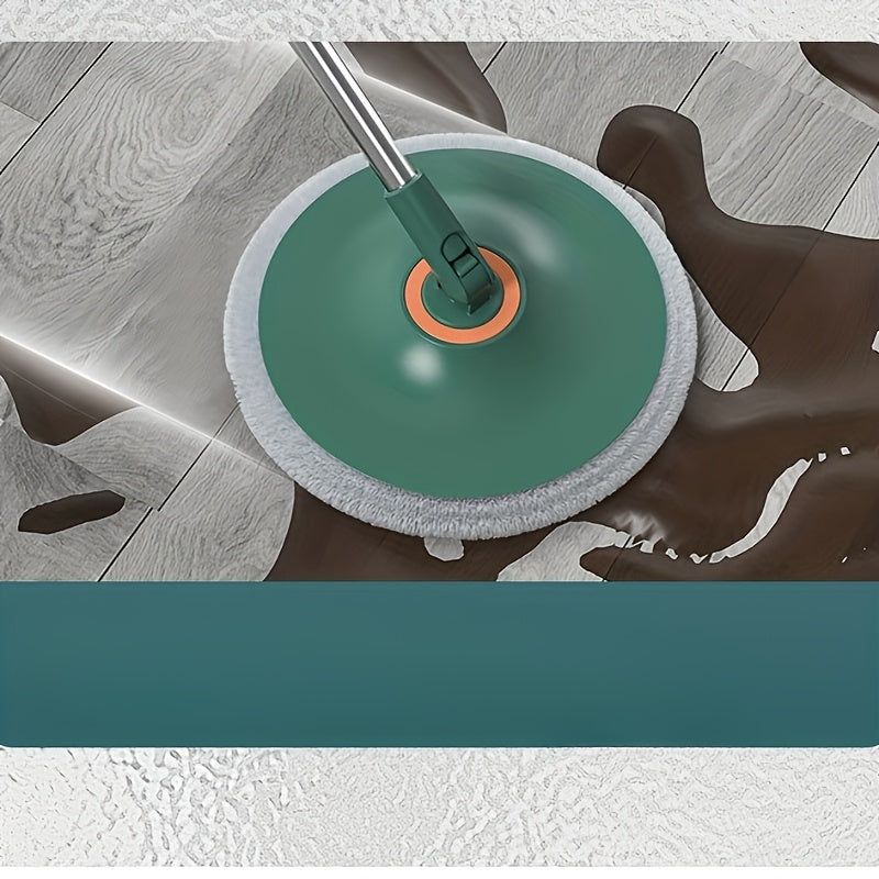 1 To'plamli Round Spin Mop va Bucket System bilan Wringer, 2 ta Microfiber Pad bilan. Mustahkam plastmassadan tayyorlangan, bu tozalash to'plami yashash xonasi, yotoqxona, hammom va hojatxona uchun ideal. U oshxona tozalash uchun juda mos keladi.