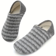 Women's Slip-On House Slippers Soft Non-Slip Rubber Sole All Seasons