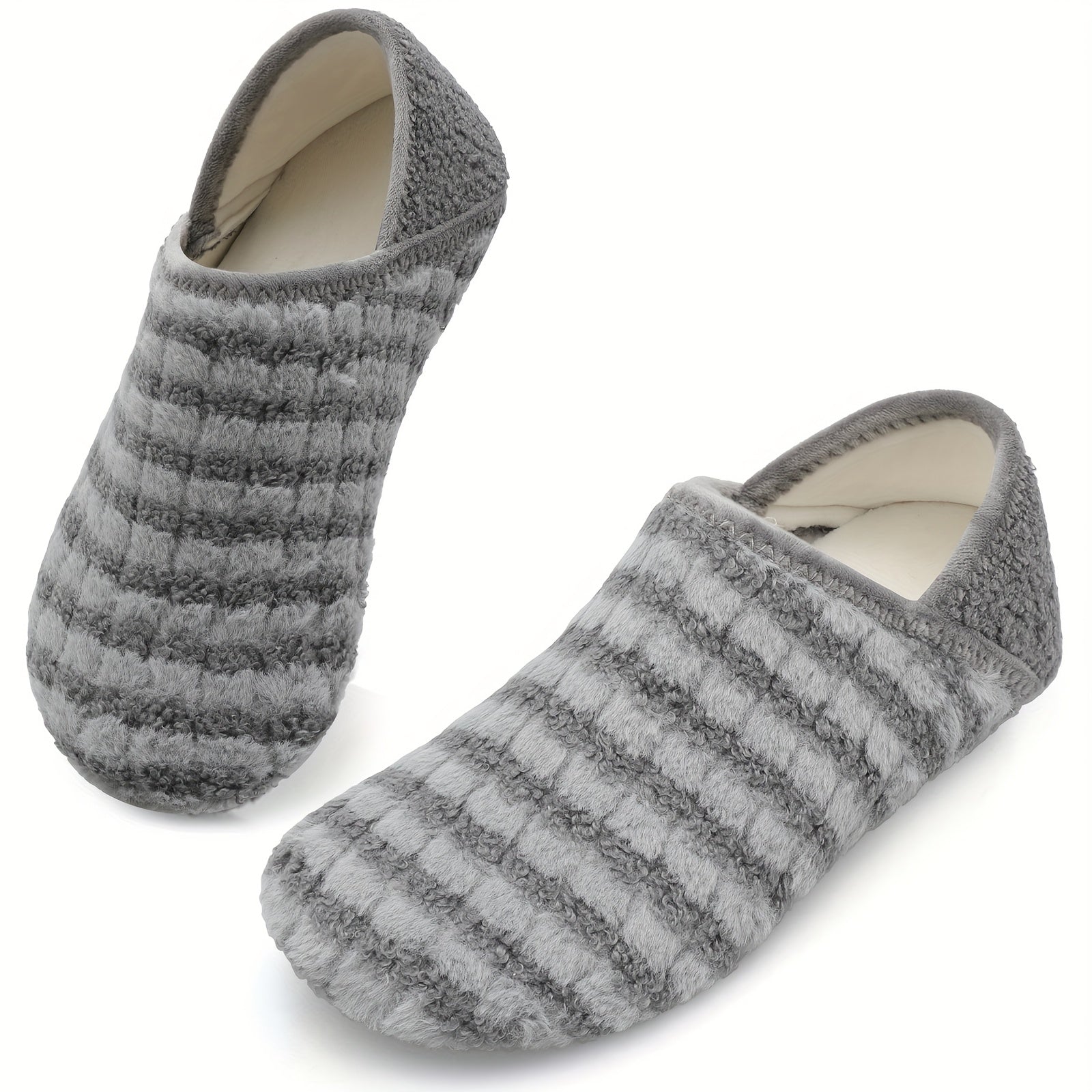 Women's Slip-On House Slippers Soft Non-Slip Rubber Sole All Seasons