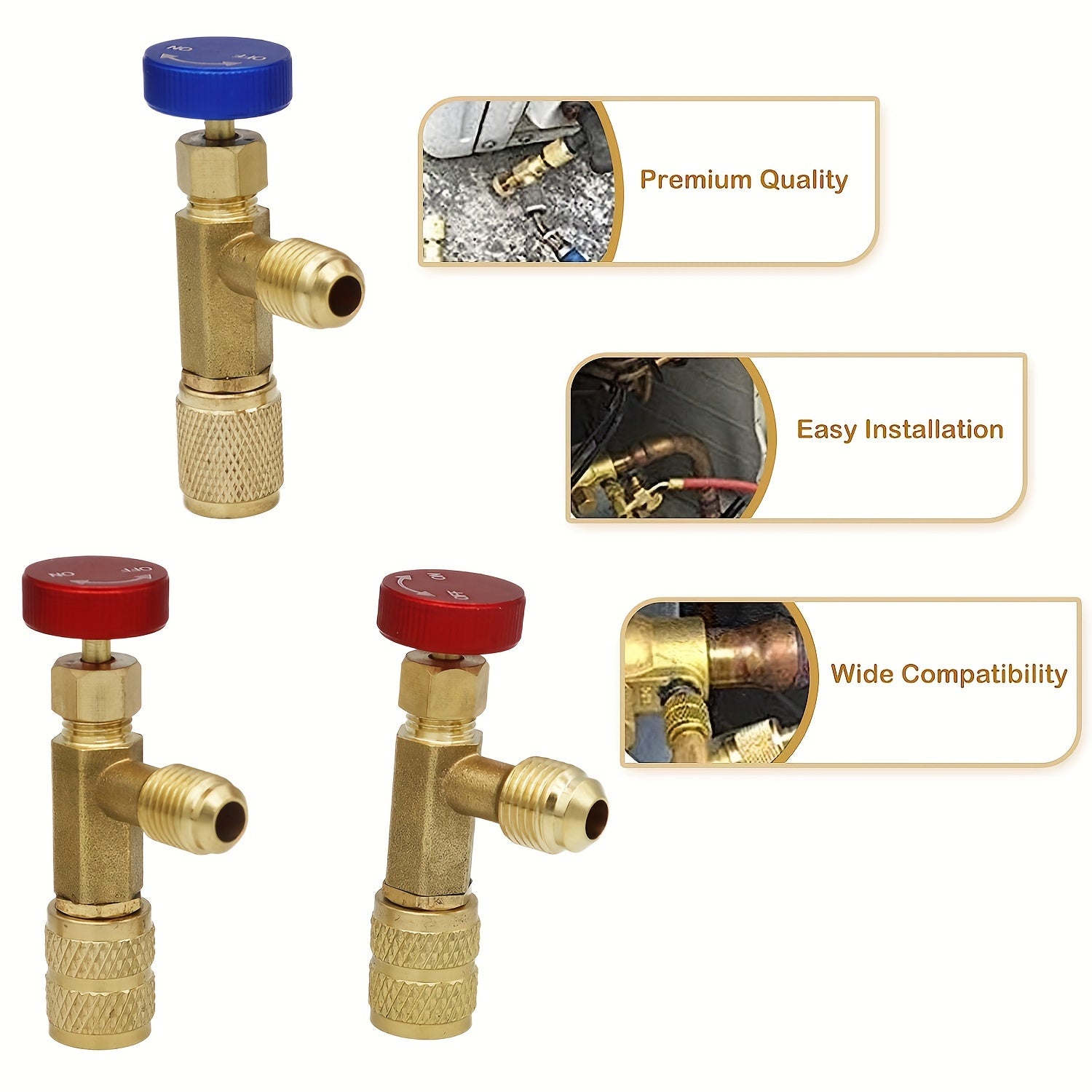 R410a Air Conditioner Adapter Liquid Filling Pipe Connector Fluorine Pipe