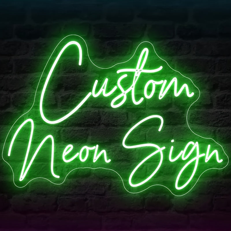 Neon Sign Wall Decor for Events USB Powered Safe Energy Efficient Home Lighting Gift
