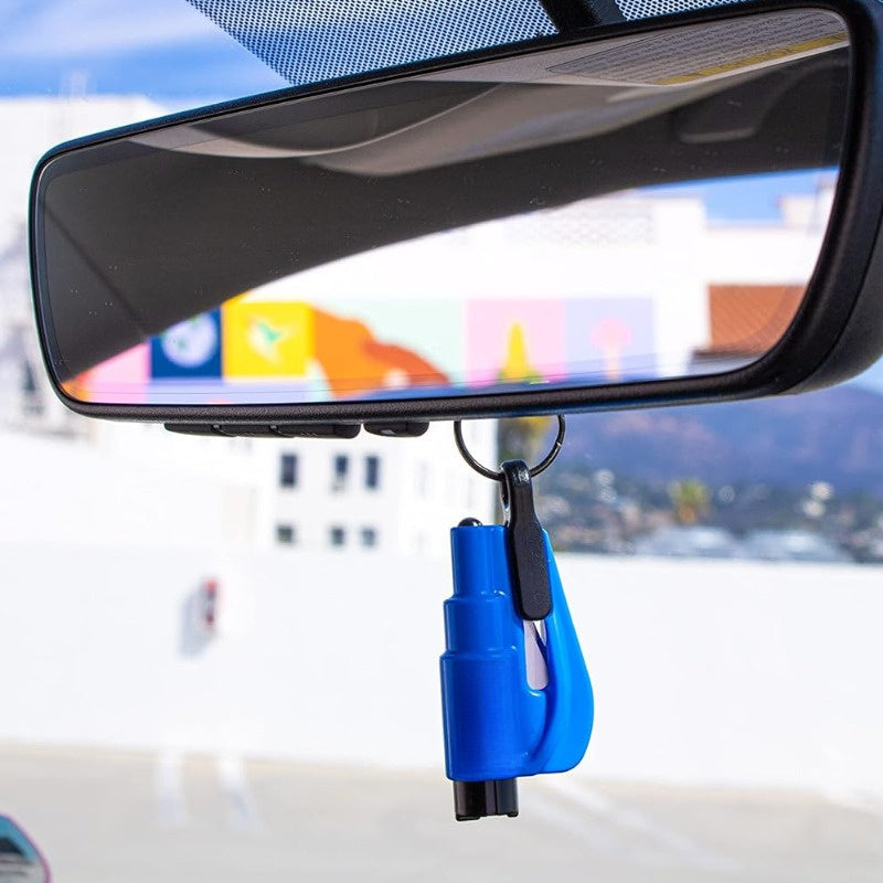 Portable Car Safety Hammer ABS Mini Window Breaker Keychain