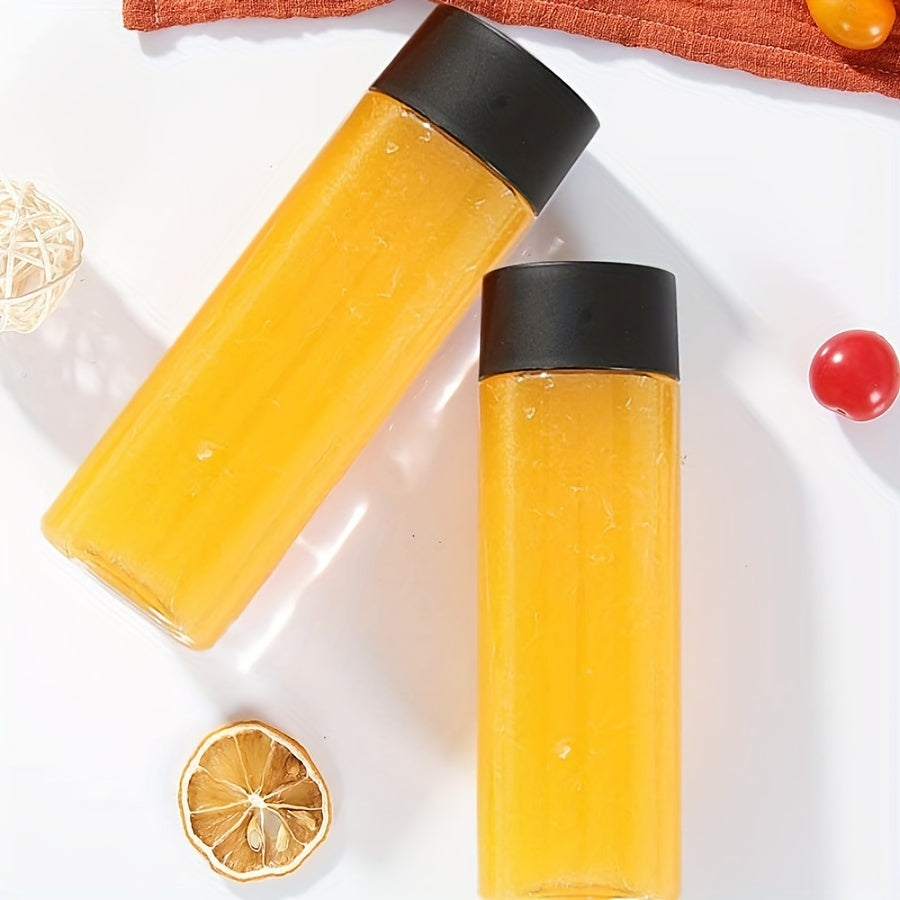 Six Clear Plastic Sensory Bottles 10oz Reusable Classroom Craft Party Supplies