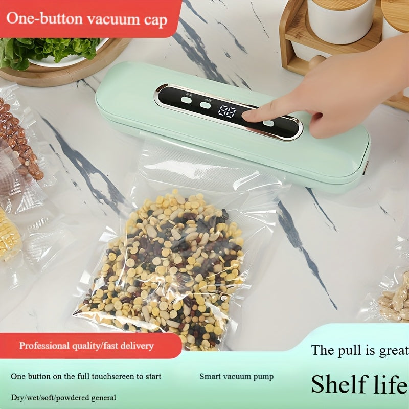 Портативный автоматический вакуумный упаковщик для хранения продуктов и закусок