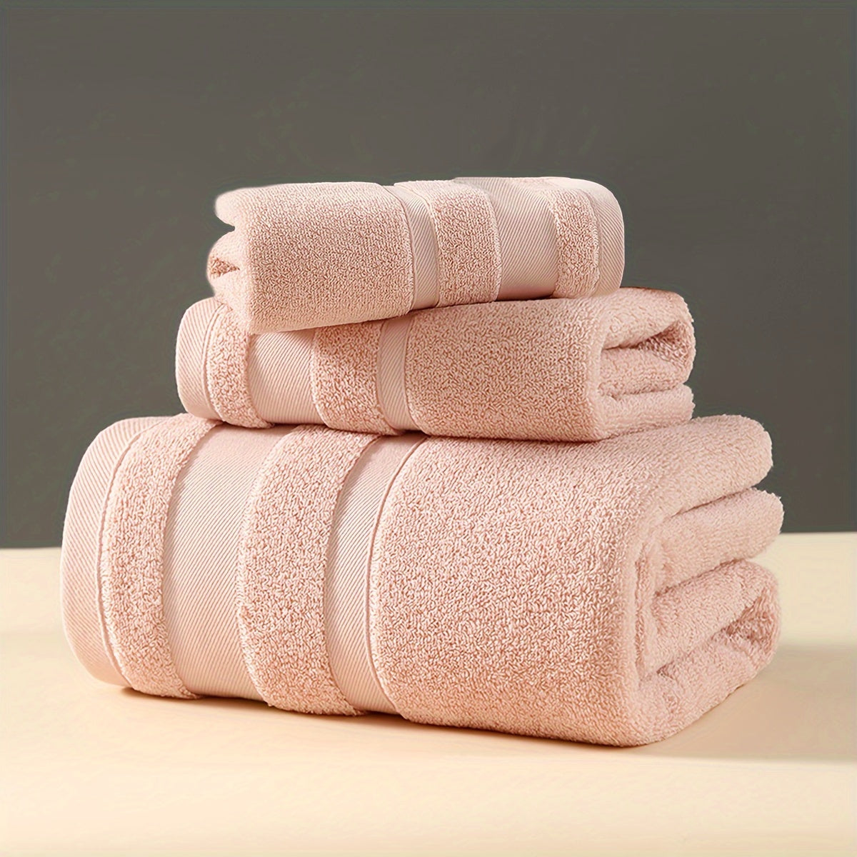 3 dona to'liq paxta hammom sochiqlari to'plami, erkaklar va ayollar uchun ideal, yumshoq, namni so'raydigan sochiqlarga muhtoj hammomlar uchun mukammal.