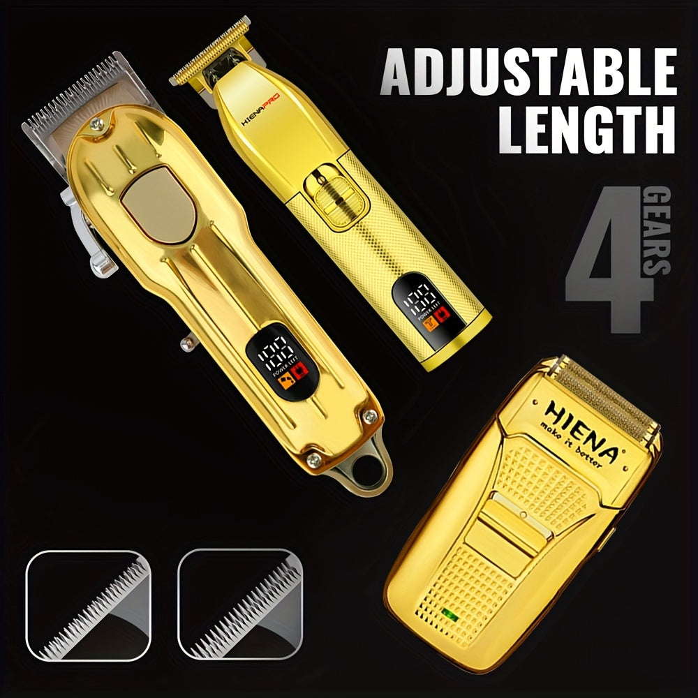 Cortapelos inalámbrico recargable con USB, afeitadora eléctrica con batería de litio de 2000mAh