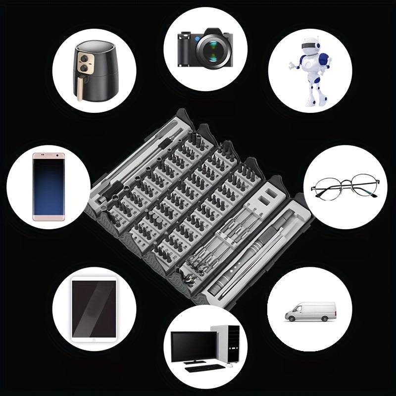 Multi-Function 128-in-1 Precision Screwdriver Set Repair Tool Kit