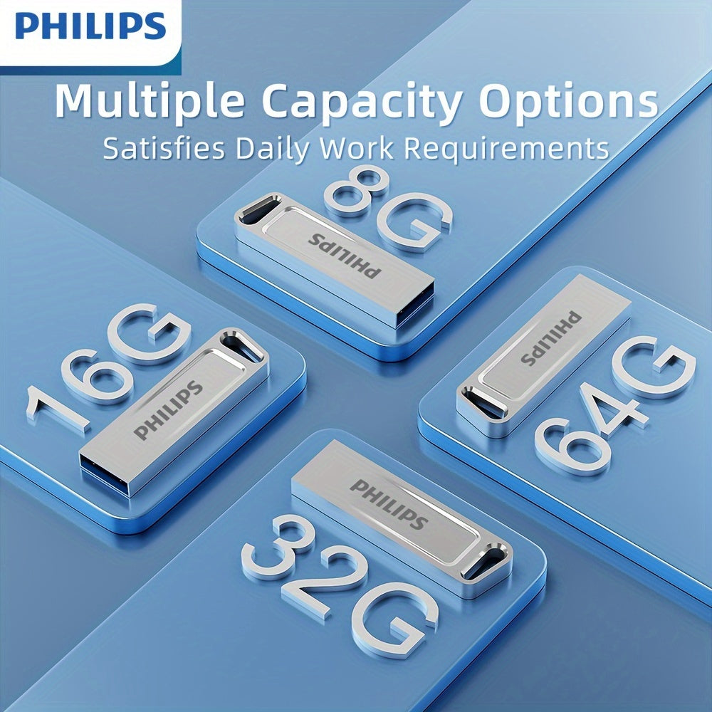 Metal USB Flash Drive 8GB 64GB High-Speed Portable for PC Tablets Mac Laptops