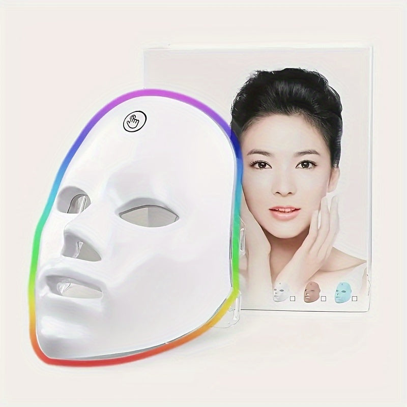 USB Rechargeable 7 Color Beauty Mask Device for Women with 400mAh Battery
