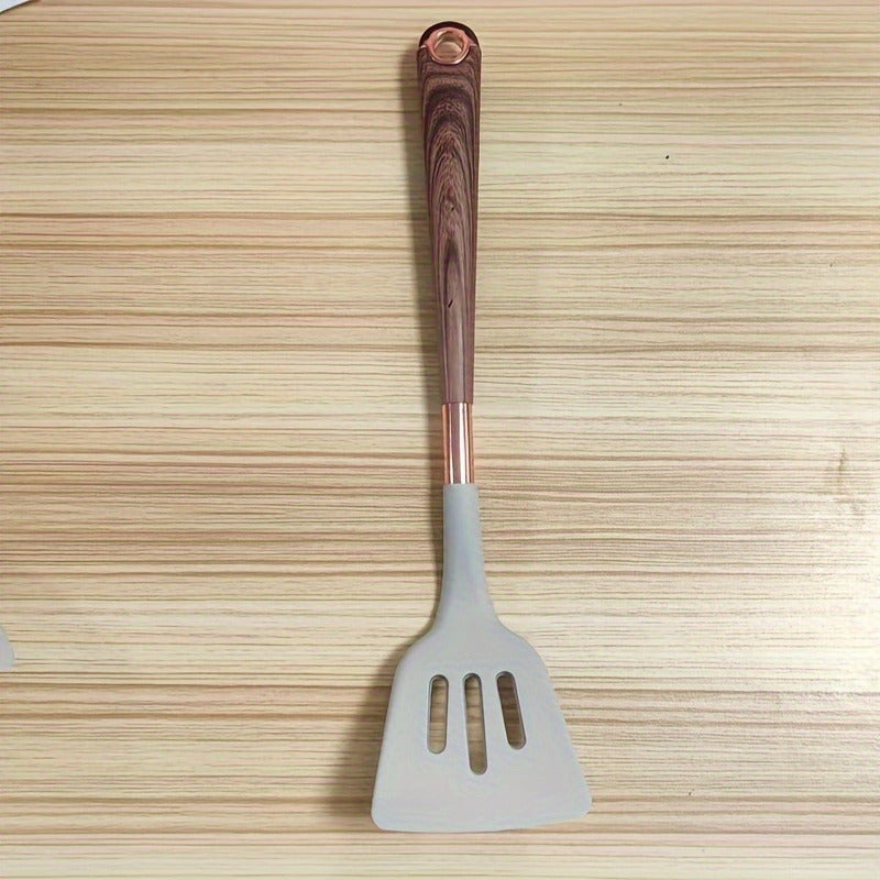Silicone Kitchen Shovel with Slotted Design Heat-Resistant Non-Stick 1 Piece