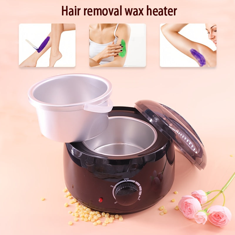 500cc Wax Heater with Digital Control for Hair Removal Unscented European Plug